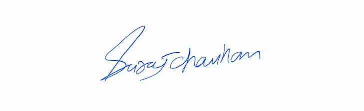 Suraj Chauhan Signature